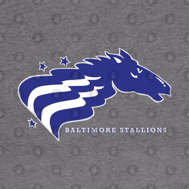 Classic Baltimore Stallions Football by LocalZonly